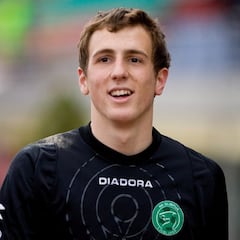 Los jugadores del Atlético al principio de sus carreras