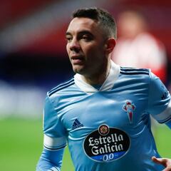 Iago Aspas puede completar el rosco de LaLiga contra el Elche
