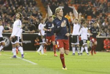 Fernando Torres adelantó de nuevo a los atléticos y marcó el 1-2.