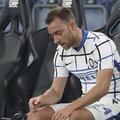 Christian Eriksen returns to Milan to bid farewell to Inter
