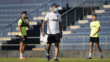 Sergio Pellicer, durante un entrenamiento de esta pretemporada.