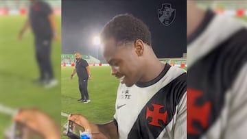 “Como en los entrenamientos”, emocionado, exclamó el extremo.