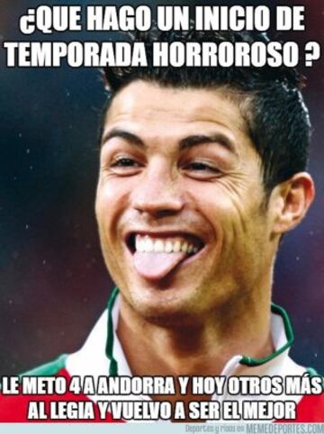 Los memes más divertidos del Real Madrid-Legia