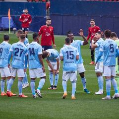 1x1 del Celta: Partido horroroso de un equipo que entra en crisis