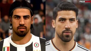 Khedira en el FIFA y en el PES2018