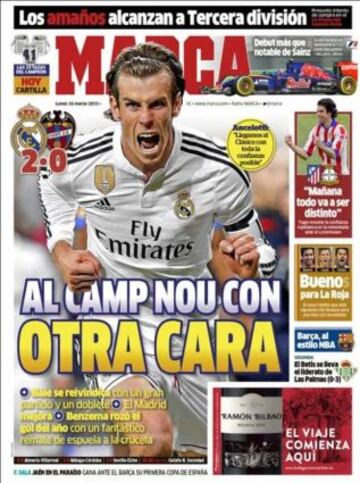 Portadas de la prensa deportiva