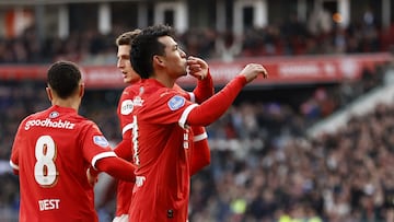 Chucky Lozano anotó su quinto gol en el PSV