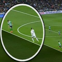 Gol mal anulado a Cristiano