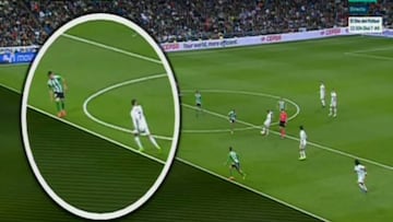 Gol mal anulado a Cristiano Ronaldo por fuera de juego