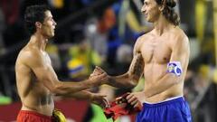 Cristiano se jugará el Mundial contra la Suecia de Ibrahimovic