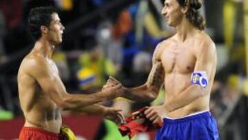 Cristiano, ante Ibrahimovic.