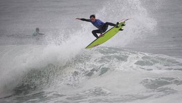 Nico Vargas saca la cara por los chilenos en el segundo día