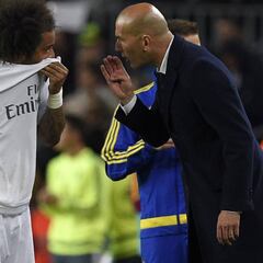 Marcelo: "Zidane es como un hermano mayor para mí"