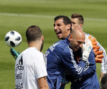 Argentina sigue preparando el debut en el Mundial