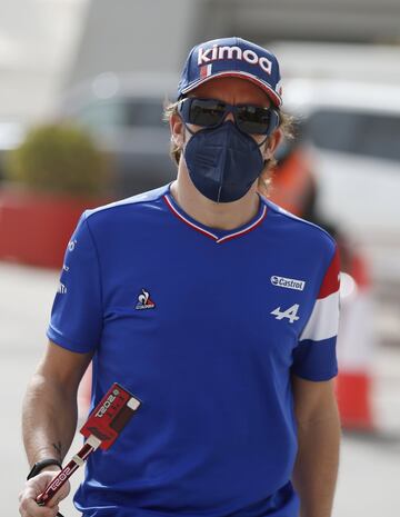 El debut de Alonso con el Alpine en im¨¢genes