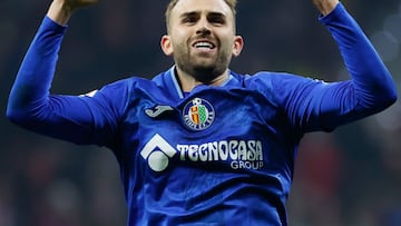 El delantero del Getafe CF Borja Mayoral.
