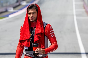 Carlos Sainz (Ferrari). Spielberg, Austria. F1 2024.