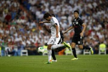 Trofeo Santiago Bernabeu. Homenaje a Raúl. 1-0.