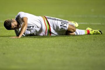 En su debut con la Selección Mexicana ante Trinidad y Tobago, Henry Martin sufrió una lesión muscular que le obligó a regresar a Xolos y no jugar ante Argentina.