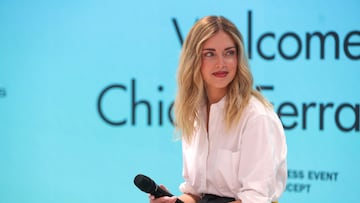 Chiara Ferragni durante la presentación de su colaboración con Goa Organics en el Espacio Wow Concept, a 16 de septiembre de 2024, en Madrid (España).
FAMOSOS;INFLUENCER;GOA ORGANICS
José Ramón Hernando / Europa Press
16/09/2024