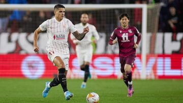 Lamela volvió ante la Real Sociedad.