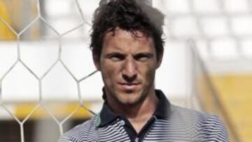 <b>DOS DE DOS. </b>Edu Albacar acumula dos partidos seguidos marcando, Alcorcón y Rayo Vallecano, a pesar de ser defensa.