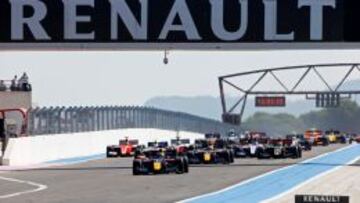 Carlos Sainz Jr. se impuso en la primera manga en Paul Ricard.