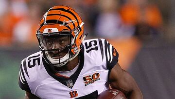 El veloz wide receiver dejó el campamento de entrenamiento de Cincinnati debido a que dos miembros de su familia se contagiaron de la Covid-19.