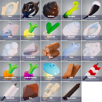 lego fortnite materiales lista completa donde se obtienen