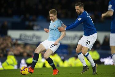 Man City star De Bruyne could be on the bench against Chelsea