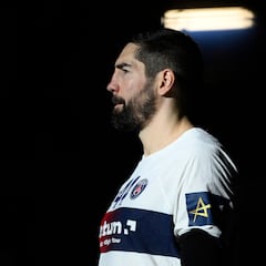 Nikola Karabatic se despide a la francesa en el Palau