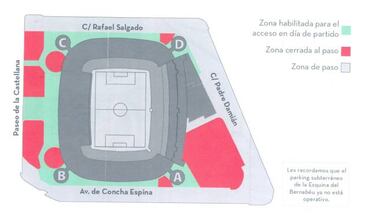 Las reformas trastocan el estreno en el Santiago Bernabéu