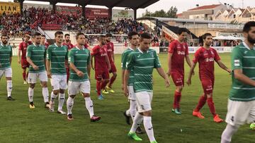 El Calahorra, único equipo de Tercera que sigue en la Copa