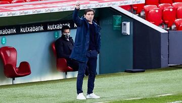 Marcelino Garcia Toral, head coach of Athletic Club,during the Spanish league, La Liga Santander, football match played between Athletic Club and Getafe CF at San Mames stadium on January 25, 2021 in Bilbao, Spain.
AFP7
25/01/2021 ONLY FOR USE IN SPAIN