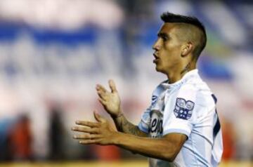 Centurion celebra el único gol del partido