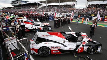 Ceremonia de inicio de las 24 Horas de Le Mans.