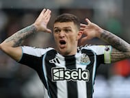 Trippier, ante el Everton.