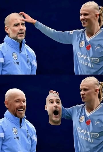 Los memes no dan tregua a Guardiola