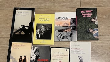 Portadas de alguno de esos libros escritos por mujeres que son imperdibles.