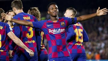 Barcelona: Manchester Utd eye Ansu Fati and Ousmane Dembélé