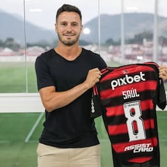 Flamengo anuncia a Saúl