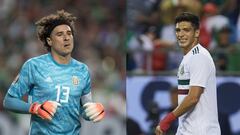 Guillermo Ochoa y Ra&uacute;l Jim&eacute;nez, Selecci&oacute;n Mexicana