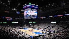 A general view during game two of the first round of the NBA playoffs between the New Orleans Pelicans and the Oklahoma City Thunder at Paycom Center on April 24, 2024 in Oklahoma City, Oklahoma.