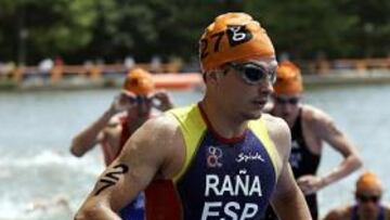 Iván Raña acabó 12º en el triatlón de Sidney