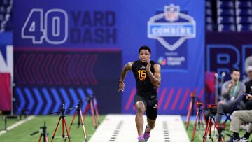 In the NFL Scouting Combine’s 40-yard dash, the top two were separated by just one hundredth of a second.