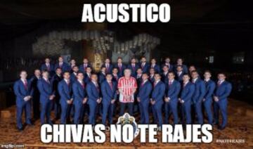 Los memes de la foto oficial de Chivas en la Basílica