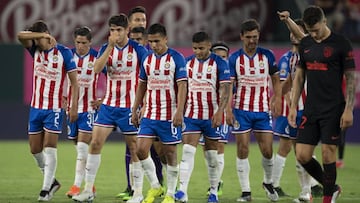 Chivas empat&oacute; con el Atl&eacute;tico de Madrid en la ICC