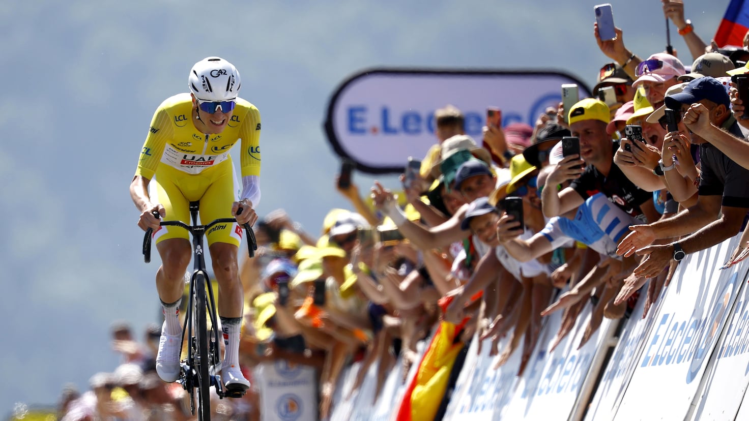 Pogacar: “La táctica era ir a tope desde el principio hasta el final”