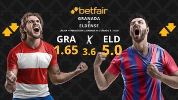 Granada CF vs. CD Eldense: horario, TV, pronósticos, estadísticas y clasificación