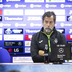 Quique: "Este equipo tiene mentalidad de cazador"